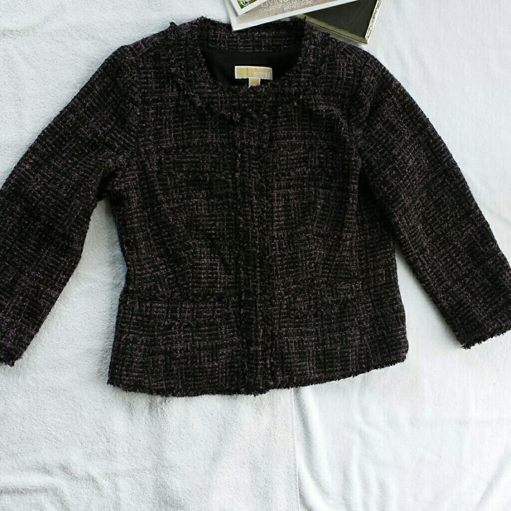 Michael Kors Tweed Blazer Size 4